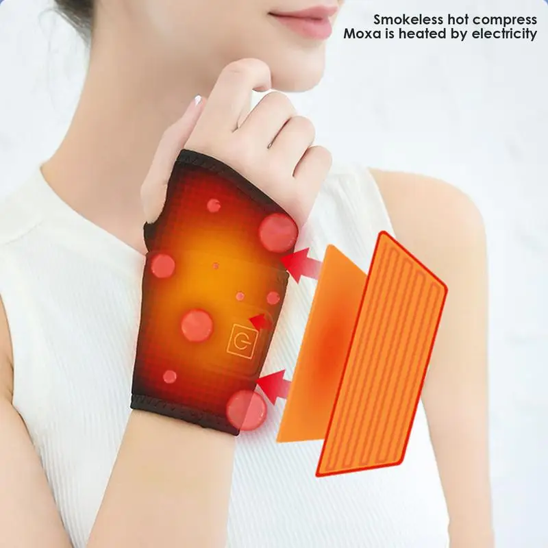 Winter Heated Wrist Brace Warm Electric Heating Brace Wrist Support Heated Hand Warmer Compression Pain Relief Wristband Belt
Winter Heated Wrist Brace Warm Electric Heating Brace Wrist Support Heated Hand Warmer Compression Pain Relief Wristband Belt