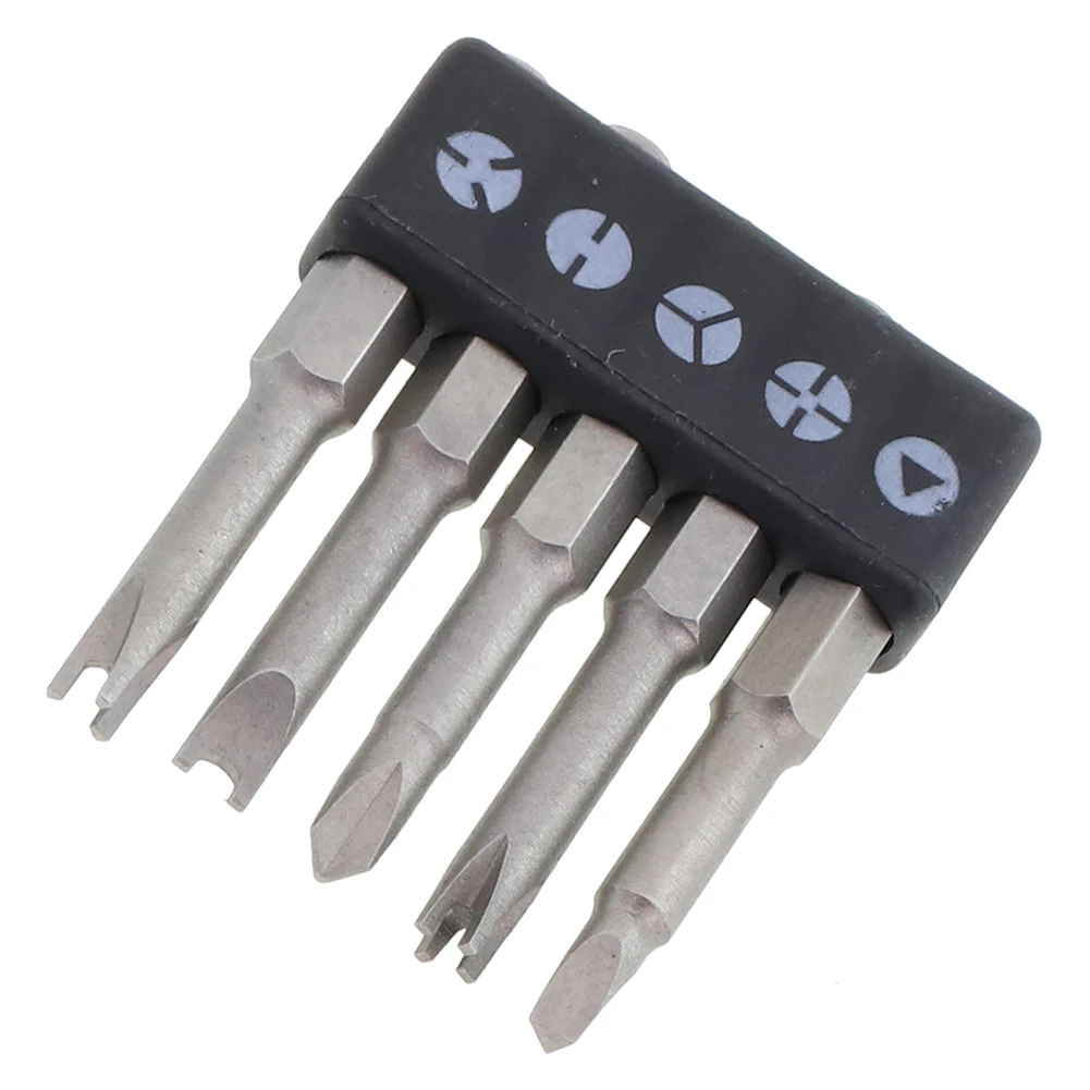 5pcs 50mm Special-shaped Screwdriver Set 1/4 Hex Shank Screwdriver Bit Triangle Y U Three Points Four Points Screw Driver Bit
5pcs 50mm Special-shaped Screwdriver Set 1/4 Hex Shank Screwdriver Bit Triangle Y U Three Points Four Points Screw Driver Bit