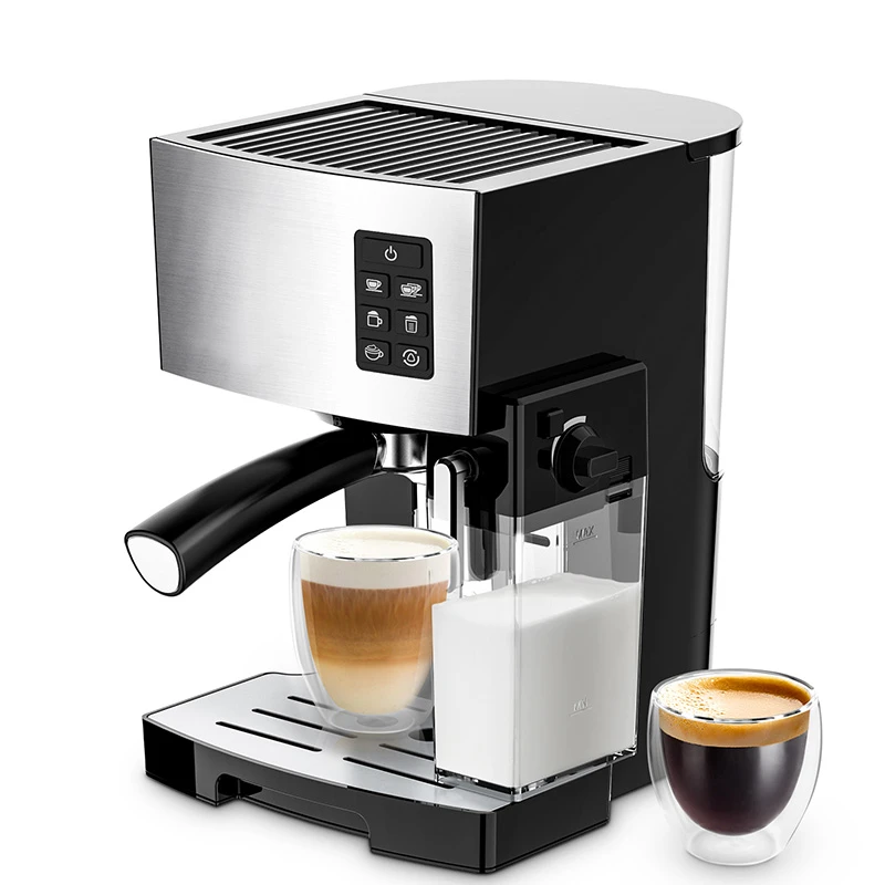 

Jassy automatic coffee Machine, 19 Bar espresso coffee machine, with Automatic Milk Frother coffee makers Cappuccino 110V-240V