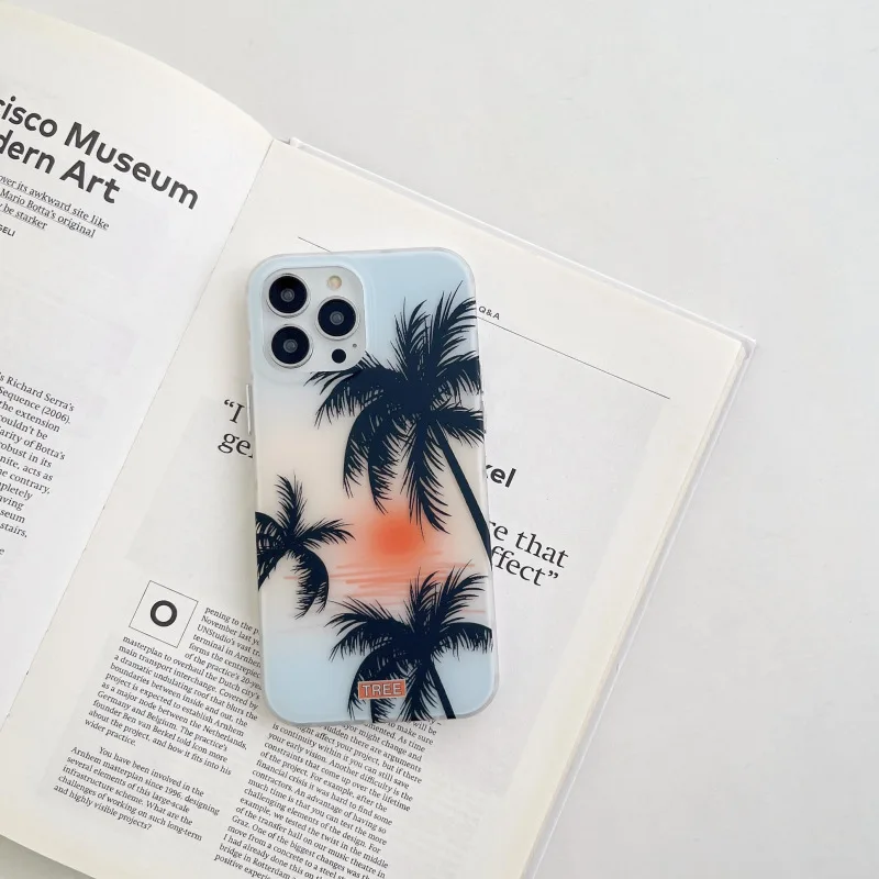 Summer Coconut Tree Soft Shell Phone Case For iphone 14 13 12 11 Pro Max X XR XSMAX 7 8 Plus SE TPU Case Cover new products
Summer Coconut Tree Soft Shell Phone Case For iphone 14 13 12 11 Pro Max X XR XSMAX 7 8 Plus SE TPU Case Cover new products