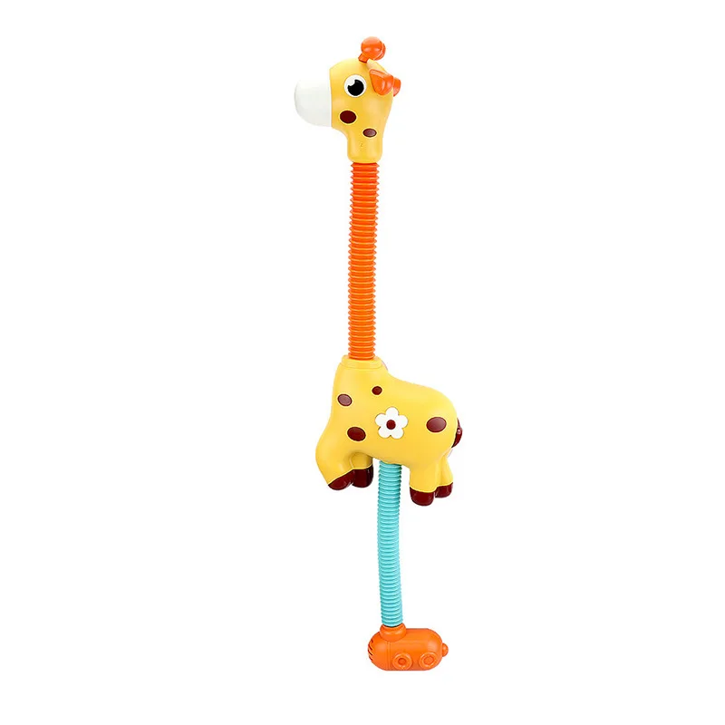 

Giraffe Electric Spray Water Squirt Sprinkler Baby Bath Toys Bathtub Shower Pool Bathroom Toy for Infants Babies Toddlers Gifts