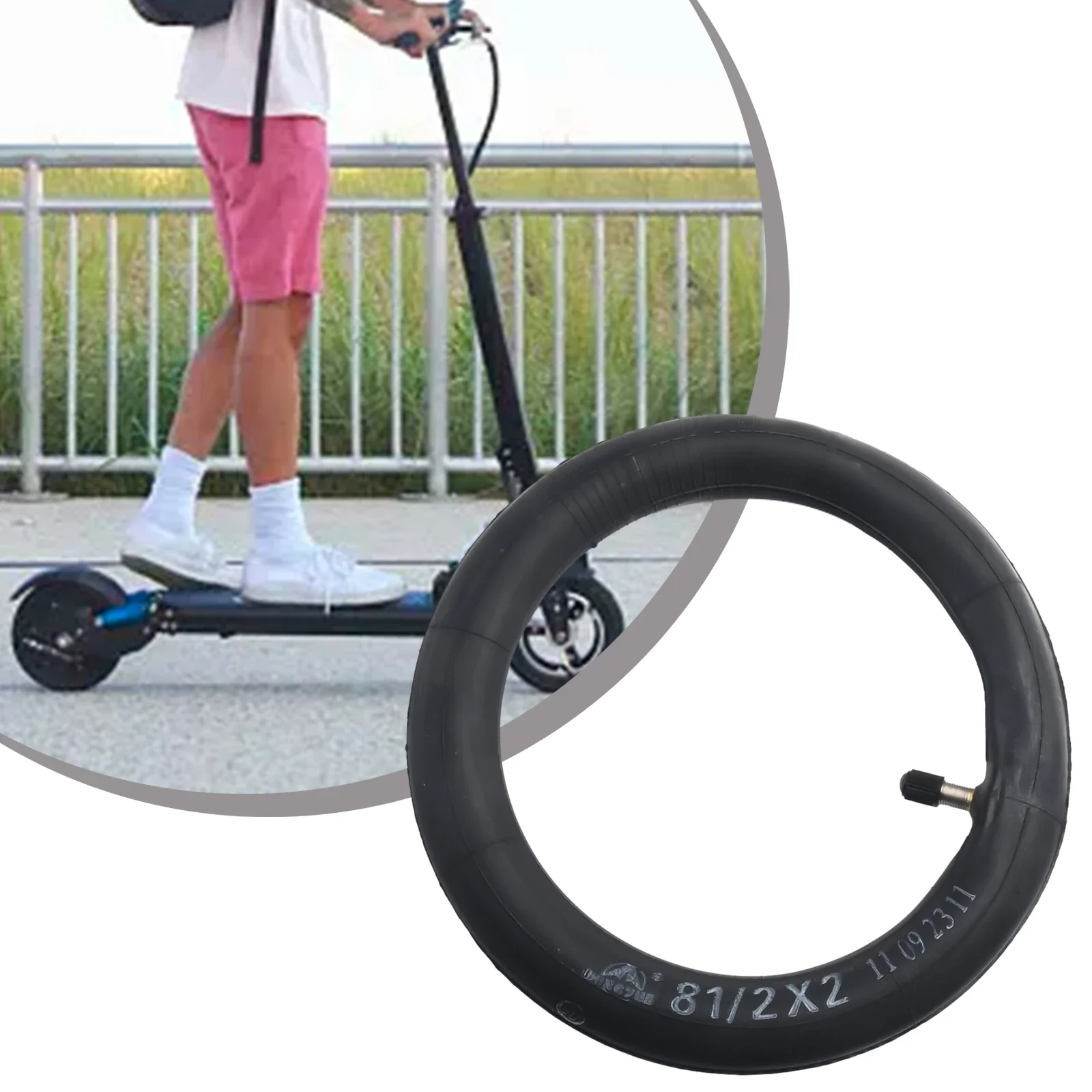 1pc Inner Tube 81/2x2 (50-156) Inner Tube Straight Valve & Bent Valve For LENOV0 Scooter 8.5 Inch Tyre Scooter Parts Accessories
1pc Inner Tube 81/2x2 (50-156) Inner Tube Straight Valve & Bent Valve For LENOV0 Scooter 8.5 Inch Tyre Scooter Parts Accessories