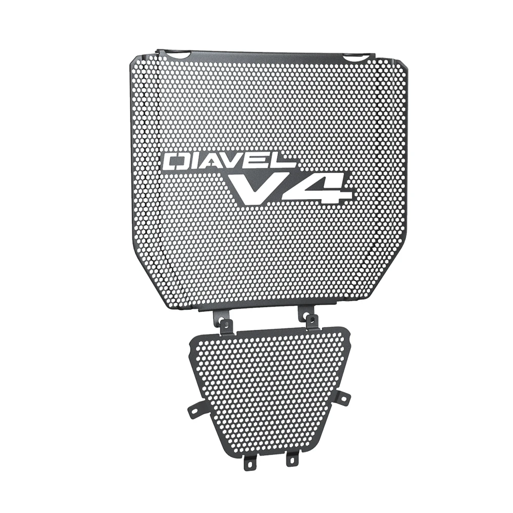 

For Ducati Diavel V4 2023-2024 Motorcycle Accessories Radiator Guard And Oil Cooler Guard Set Aluminium Protector Grille Cover