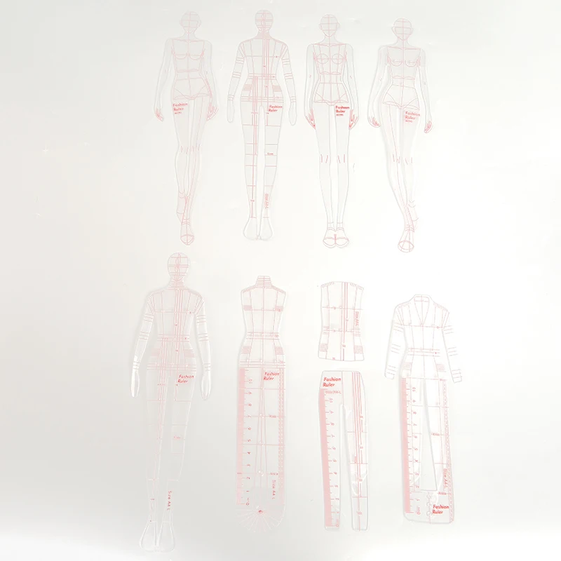 1 Set Clothing Drawing Template Ruler Model Fashion Sewing Patchwork Rulers Women Figure Drawing Template For Fashion Design
1 Set Clothing Drawing Template Ruler Model Fashion Sewing Patchwork Rulers Women Figure Drawing Template For Fashion Design