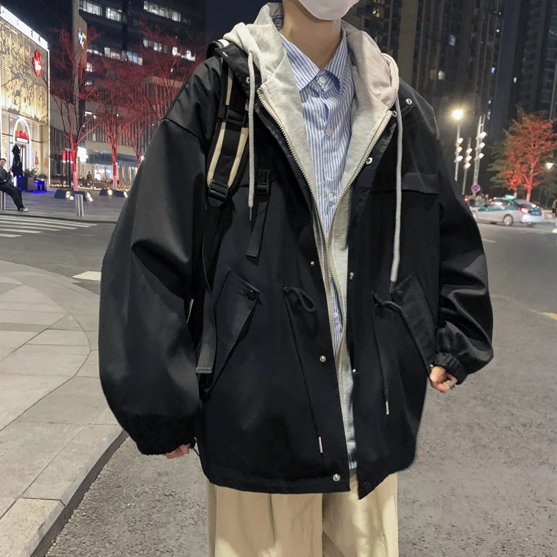 M-3XL Plus Size Men Spring And Autumn 2024 New High-quality Loose Windproof Sportswear Fake Two Pieces Outdoor Sports Jackets
M-3XL Plus Size Men Spring And Autumn 2024 New High-quality Loose Windproof Sportswear Fake Two Pieces Outdoor Sports Jackets