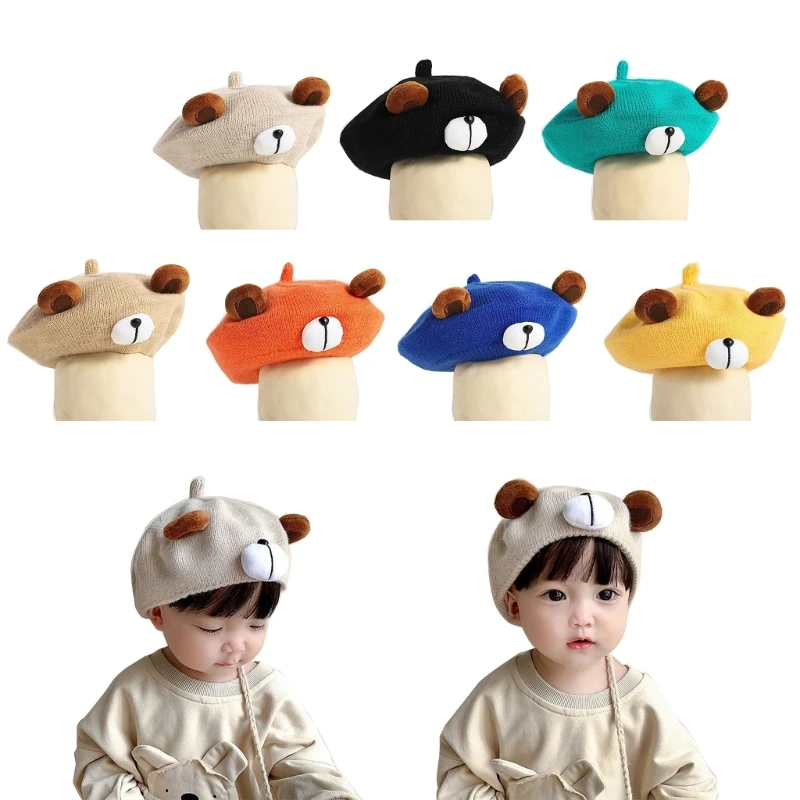 Bear Designed Knitted Cap for 6 Months to 3 Years Old Autumn Winter Bonnet DropShipping
Bear Designed Knitted Cap for 6 Months to 3 Years Old Autumn Winter Bonnet DropShipping