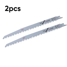 2pcs Saw Blades S1531L Reciprocating Saw Blades 9.5" 240mm For Cutting Metal Wood Reciprocating Saw Replacement
2pcs Saw Blades S1531L Reciprocating Saw Blades 9.5" 240mm For Cutting Metal Wood Reciprocating Saw Replacement