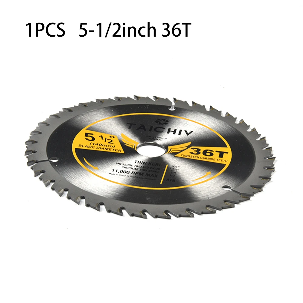 1Pc 140mm Circular Saw Blade 5-1/2 Inch 36T Tooth For Angle Grinder Wood Carving Disc Woodworking Tools Accessories Parts
1Pc 140mm Circular Saw Blade 5-1/2 Inch 36T Tooth For Angle Grinder Wood Carving Disc Woodworking Tools Accessories Parts