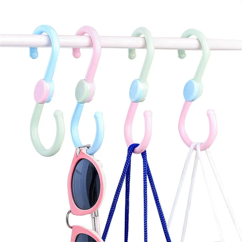 3PC Creative Three Color Rotating S Hook Clothes Bag Sundries Hang Organizers Multi-Function Kitchen Bathroom Accessories
3PC Creative Three Color Rotating S Hook Clothes Bag Sundries Hang Organizers Multi-Function Kitchen Bathroom Accessories