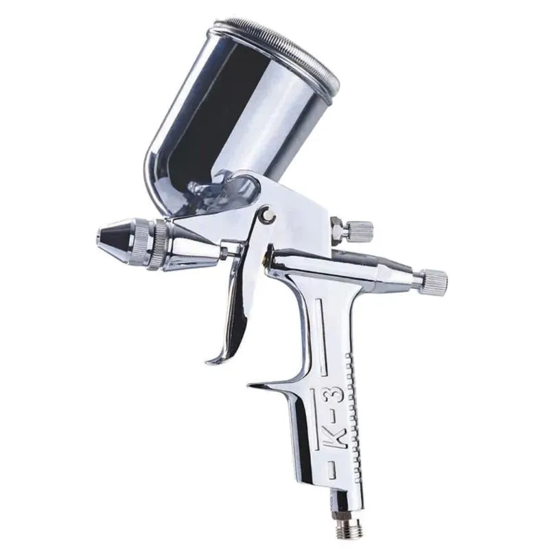 Paint Air Spray Gun 0.5mm Pneumatic Atomizing Nozzle Air Sprayer Atomizer Airbrush Leather Painting Repair Tool K-3 125ml Mini
Paint Air Spray Gun 0.5mm Pneumatic Atomizing Nozzle Air Sprayer Atomizer Airbrush Leather Painting Repair Tool K-3 125ml Mini