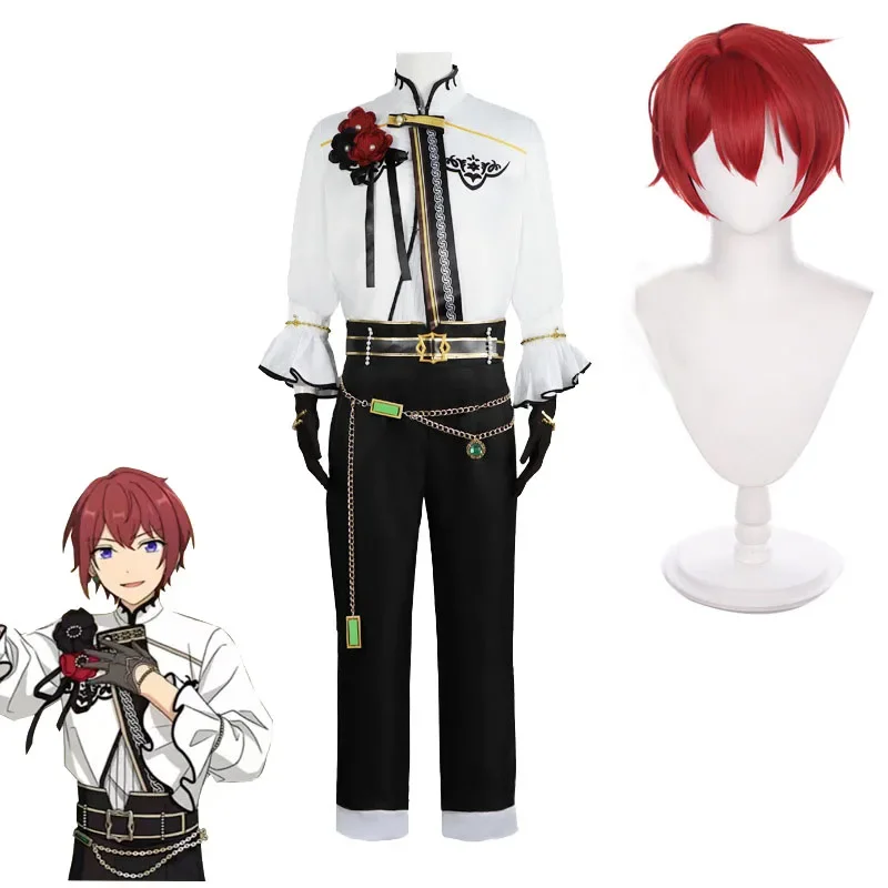 Ensemble Stars Suou Tsukasa Cosplay Costumes Knights Captain Performance Clothes Young Master Wig Headgear
Ensemble Stars Suou Tsukasa Cosplay Costumes Knights Captain Performance Clothes Young Master Wig Headgear