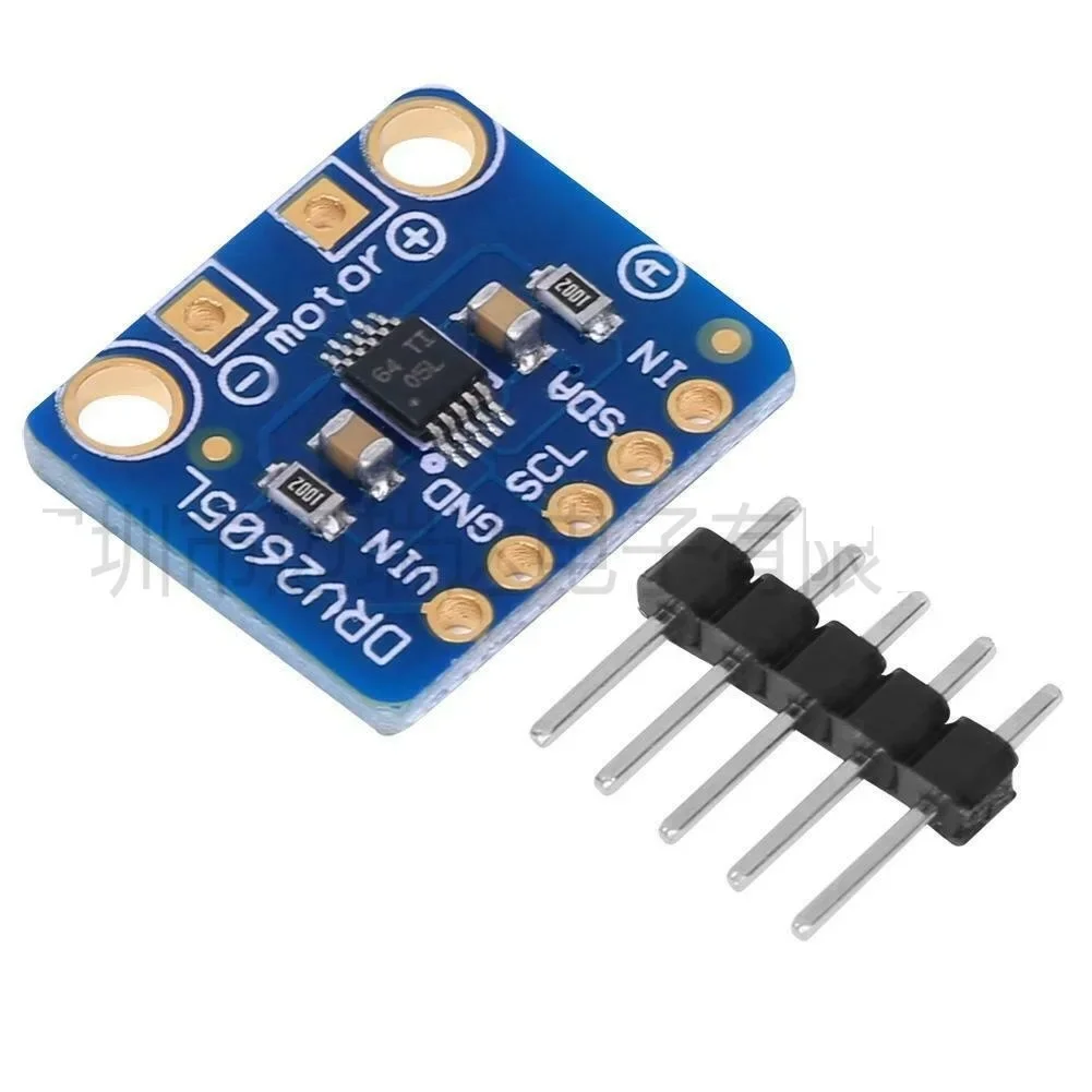 

DRV2605L Haptic Controller Motor Driver Breakout Board Module I2C IIC Interface for Arduino Raspberry Pi