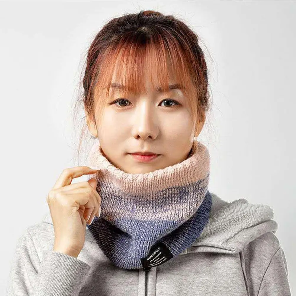 Unisex Winter Scarf Double Layers Thickened High Elasticity Windproof Knitted Cold Lady Cycling Outdoor Neck Warp Neck Warmer
Unisex Winter Scarf Double Layers Thickened High Elasticity Windproof Knitted Cold Lady Cycling Outdoor Neck Warp Neck Warmer