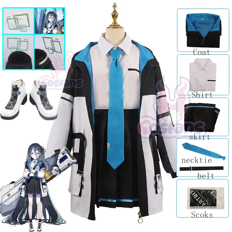 Tendou Arisu Cosplay Costume Wig Headwear Coat Game Blue Archive Cosplay High School Uniform Halloween Party for Women Men Girls
Tendou Arisu Cosplay Costume Wig Headwear Coat Game Blue Archive Cosplay High School Uniform Halloween Party for Women Men Girls