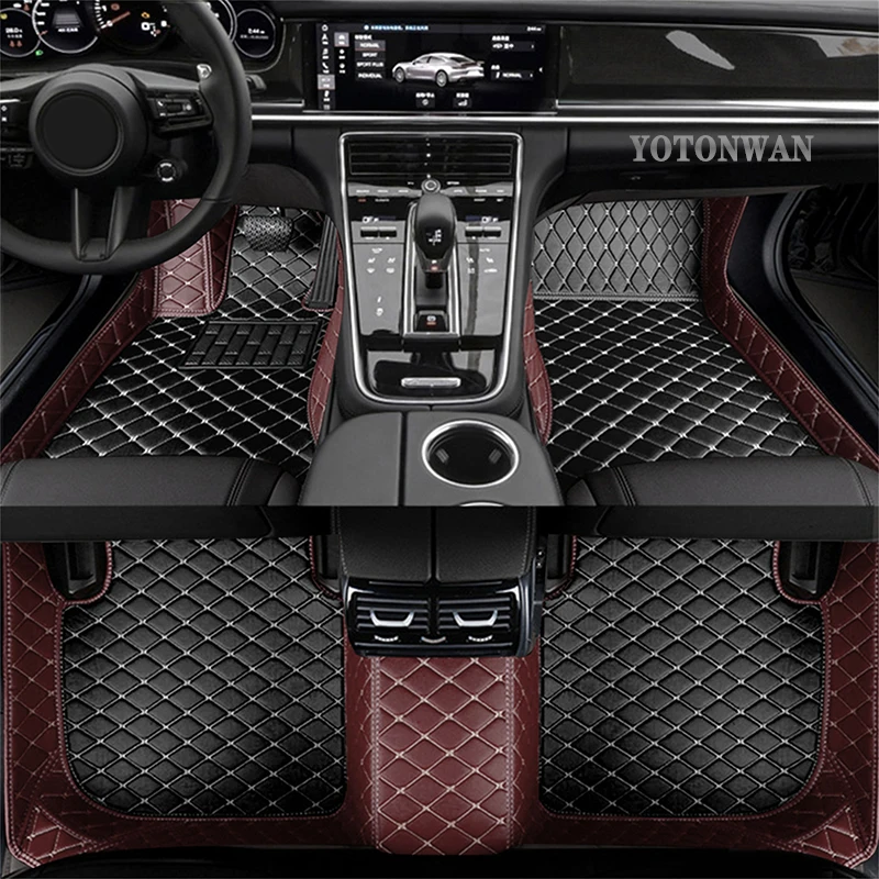 

YOTONWAN Color Custom Leather Car Floor Mat For Chevrolet All Models Cruze Captiva Sonic Sail Spark Aveo Blazer Epica Auto Parts