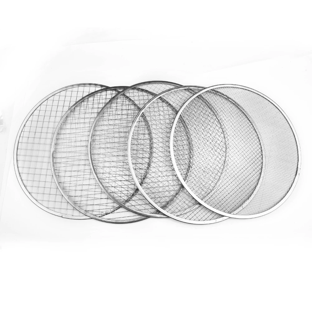 Soil Sieve Heavy duty Stainless Steel Garden Potting Bonsai Compost Soil Sieve System with 5 Interchangeable Meshes
Soil Sieve Heavy duty Stainless Steel Garden Potting Bonsai Compost Soil Sieve System with 5 Interchangeable Meshes