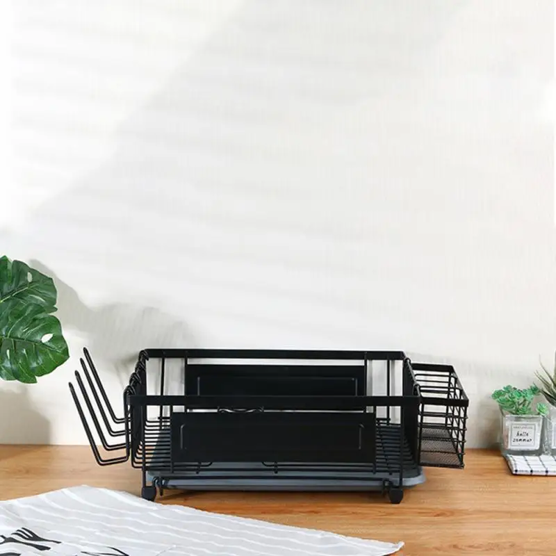 

Sink Rack Modern Minimalist Style Not Easy To Rust Save Space Store As You Like Any Scene Kitchen Tools Adjustable Dish Rack