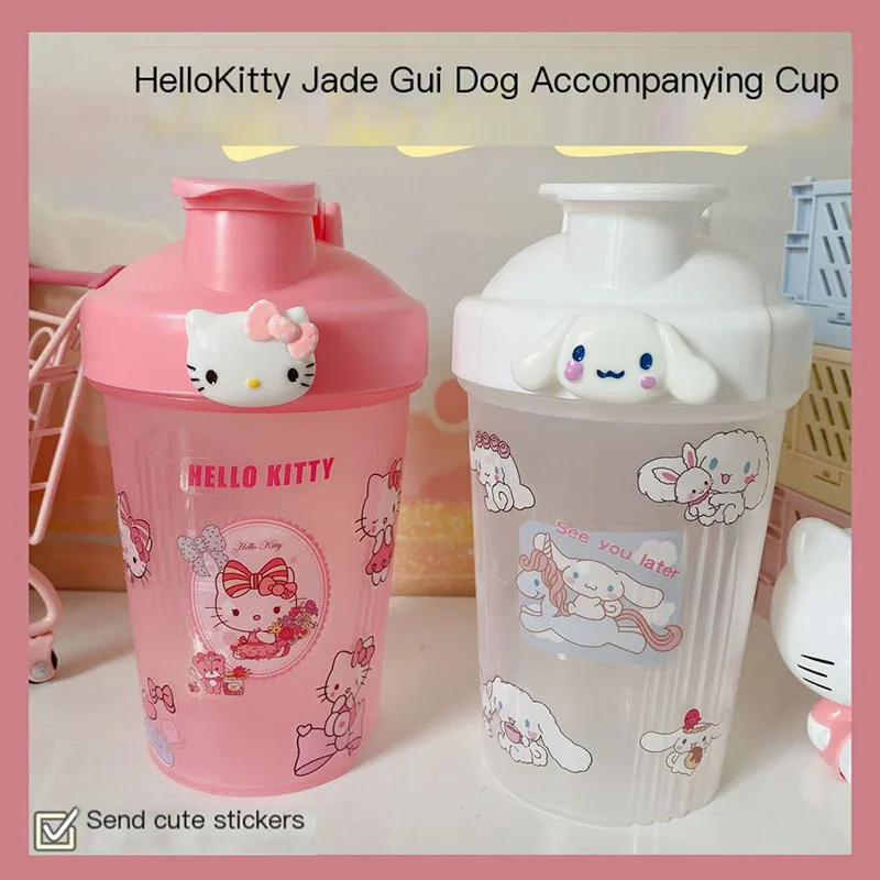 Hello Kitty Sanrio Kawaii Anime High Appearance Water Bottle Cinnamoroll Cute Summer Sports Straight Drink Cup Y2K Toys for Kids
Hello Kitty Sanrio Kawaii Anime High Appearance Water Bottle Cinnamoroll Cute Summer Sports Straight Drink Cup Y2K Toys for Kids