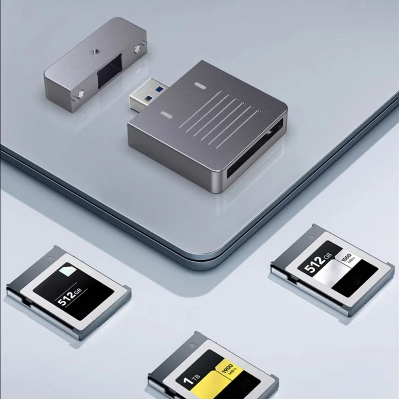 Устройство считывания карт CFexpress TypeB, 10 Гбит/с, USB 3.2 Устройство считывания карт алюминий
Устройство считывания карт CFexpress TypeB, 10 Гбит/с, USB 3.2 Устройство считывания карт алюминий