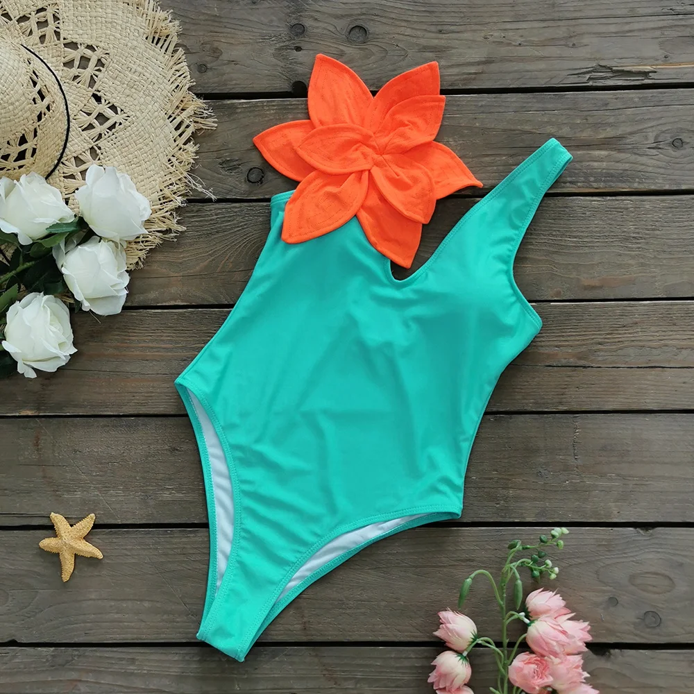 Women One Piece Swimsuit High Quality Swimwear Printed Splicing Orange Flowers Monokini Summer Bathing Suit Tropical Bodysuit
Women One Piece Swimsuit High Quality Swimwear Printed Splicing Orange Flowers Monokini Summer Bathing Suit Tropical Bodysuit