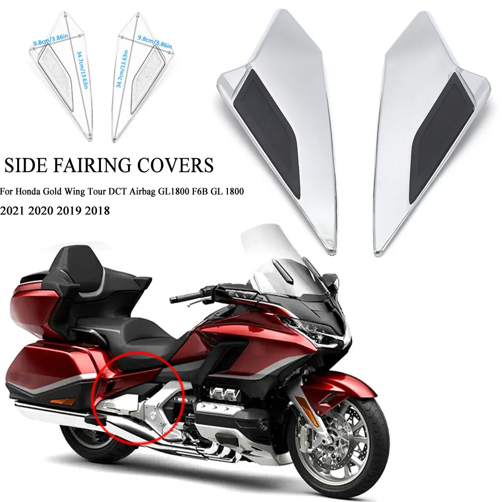 

For Honda Gold Wing Tour DCT Airbag GL1800 F6B GL 1800 Motorcycle Accessories Side Fairing Covers Decorative Trims 2021 2020 201