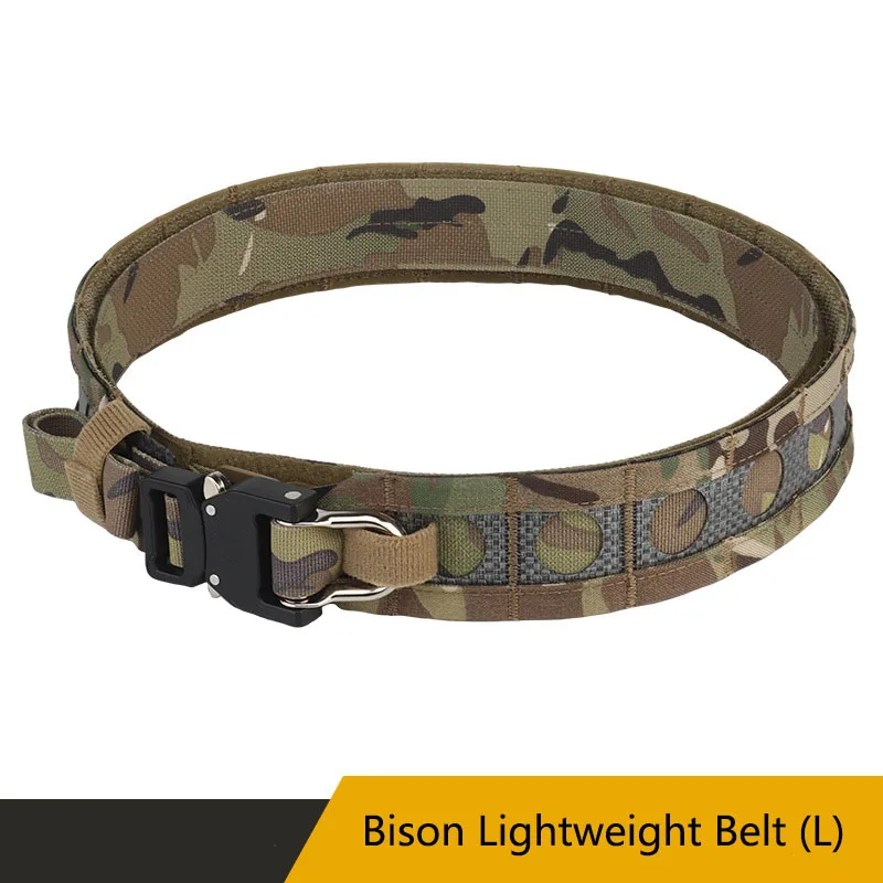 Тактическая металлическая пряжка Cobra Quick Release, легкий пояс Bison, загрузка MOLLE, двухслойная
Тактическая металлическая пряжка Cobra Quick Release, легкий пояс Bison, загрузка MOLLE, двухслойная