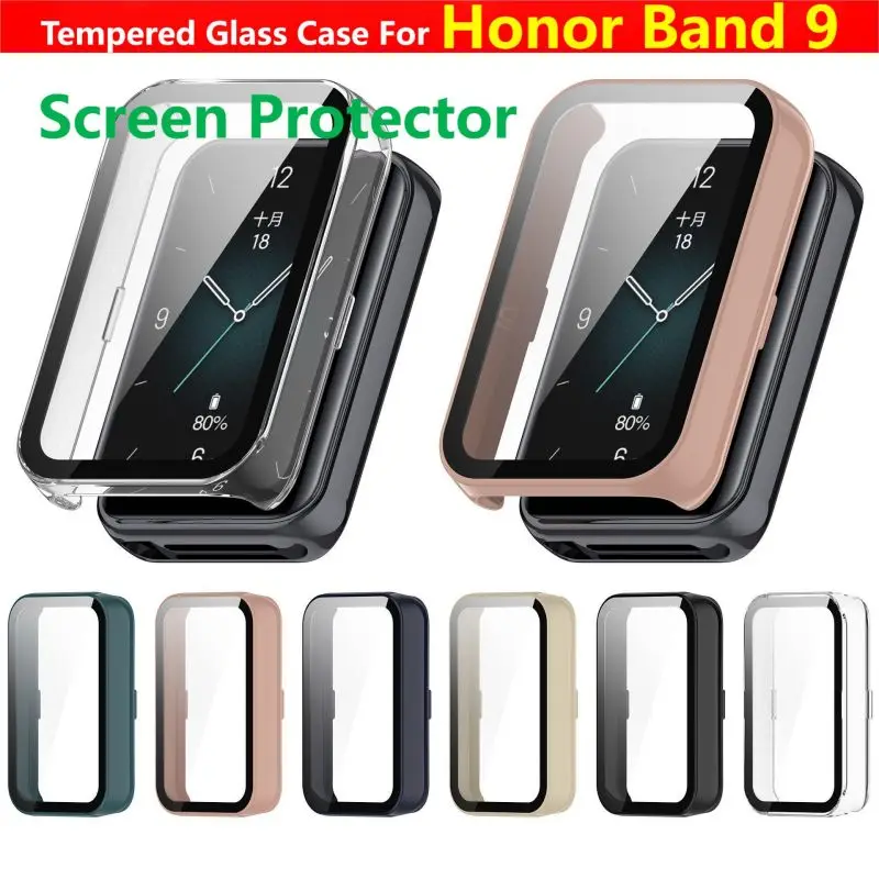 Закаленное стекло для Honor Band 9 Samrt, ремешок для часов с полным покрытием, бампер, защитная крышка, защита экрана Band9
Закаленное стекло для Honor Band 9 Samrt, ремешок для часов с полным покрытием, бампер, защитная крышка, защита экрана Band9
