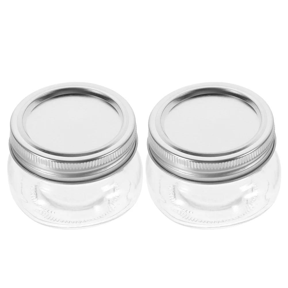 2 Pcs Glass Jar Mini Jars with Lids Mason Jam Small Sealing Canning Storage Jelly
2 Pcs Glass Jar Mini Jars with Lids Mason Jam Small Sealing Canning Storage Jelly