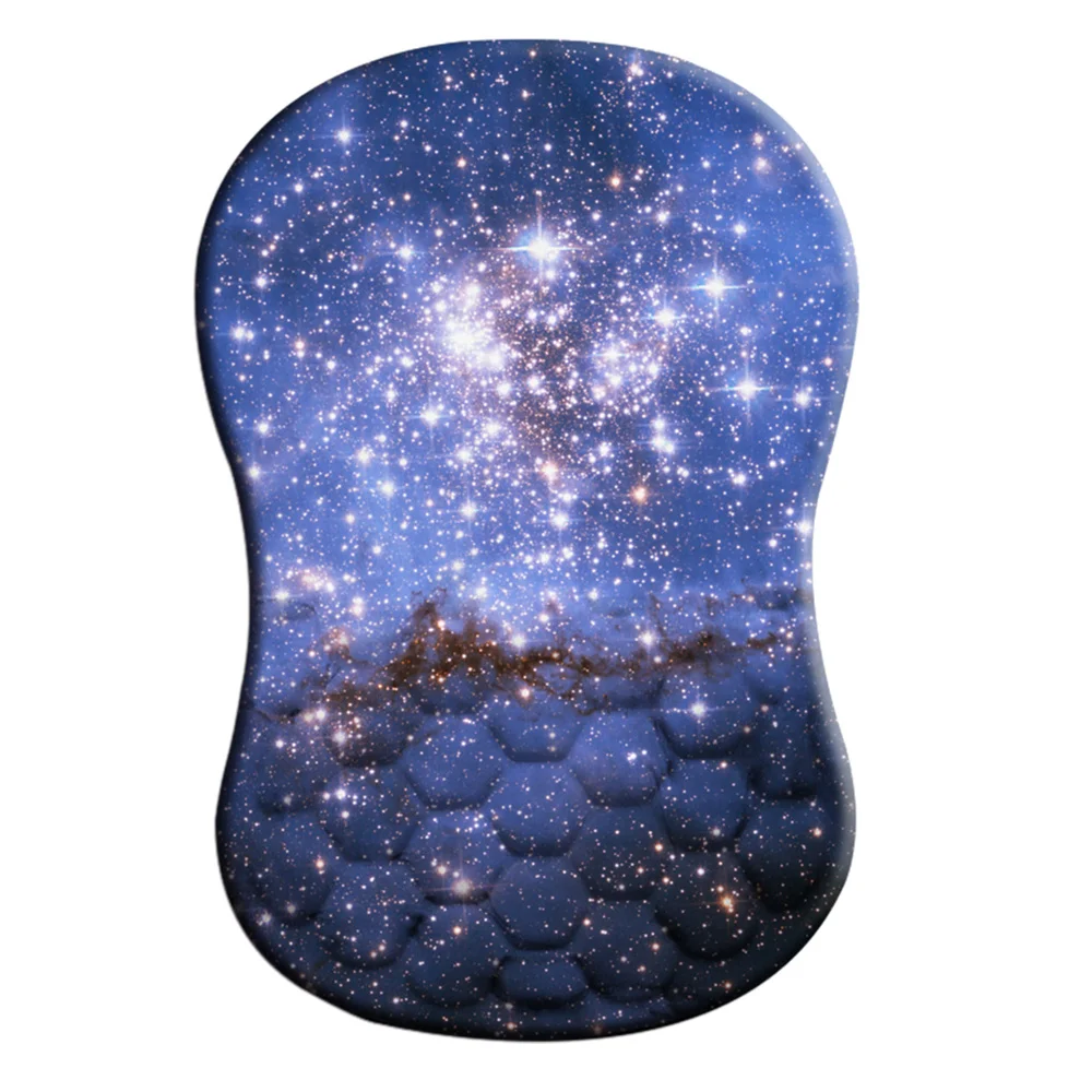 

Wrist Rest Mouse Pad Gamer Pc Gaming Mause Ped Memory Cotton MousePad Keyboard Starry Night Computer Desk Accessories Desk Mat