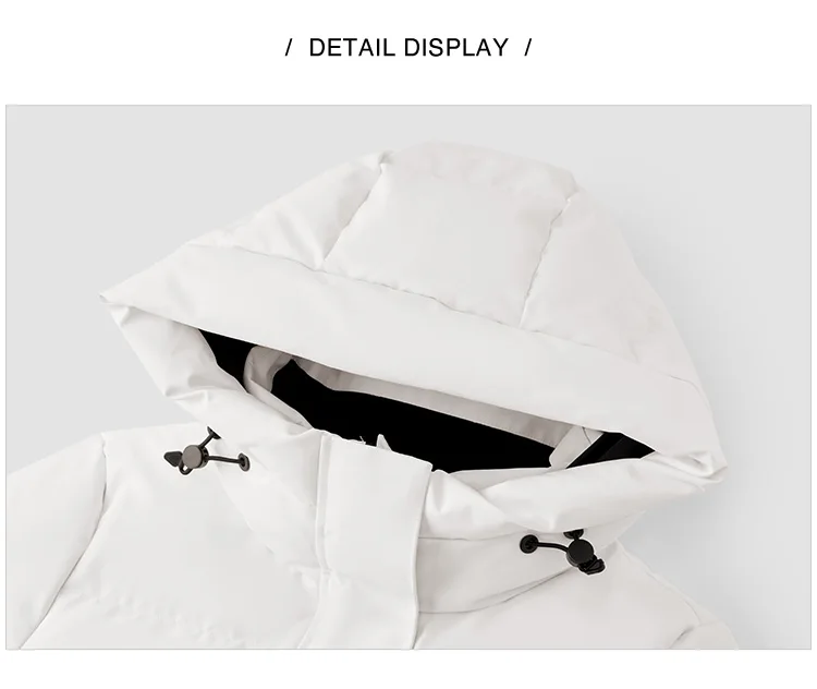 Semir Long Down Jacket 2024 Winter New Windproof Warm Loose Casual Jacket Semir Long Down Jacket 2024 Winter New Windproof Warm Loose Casual Jacket