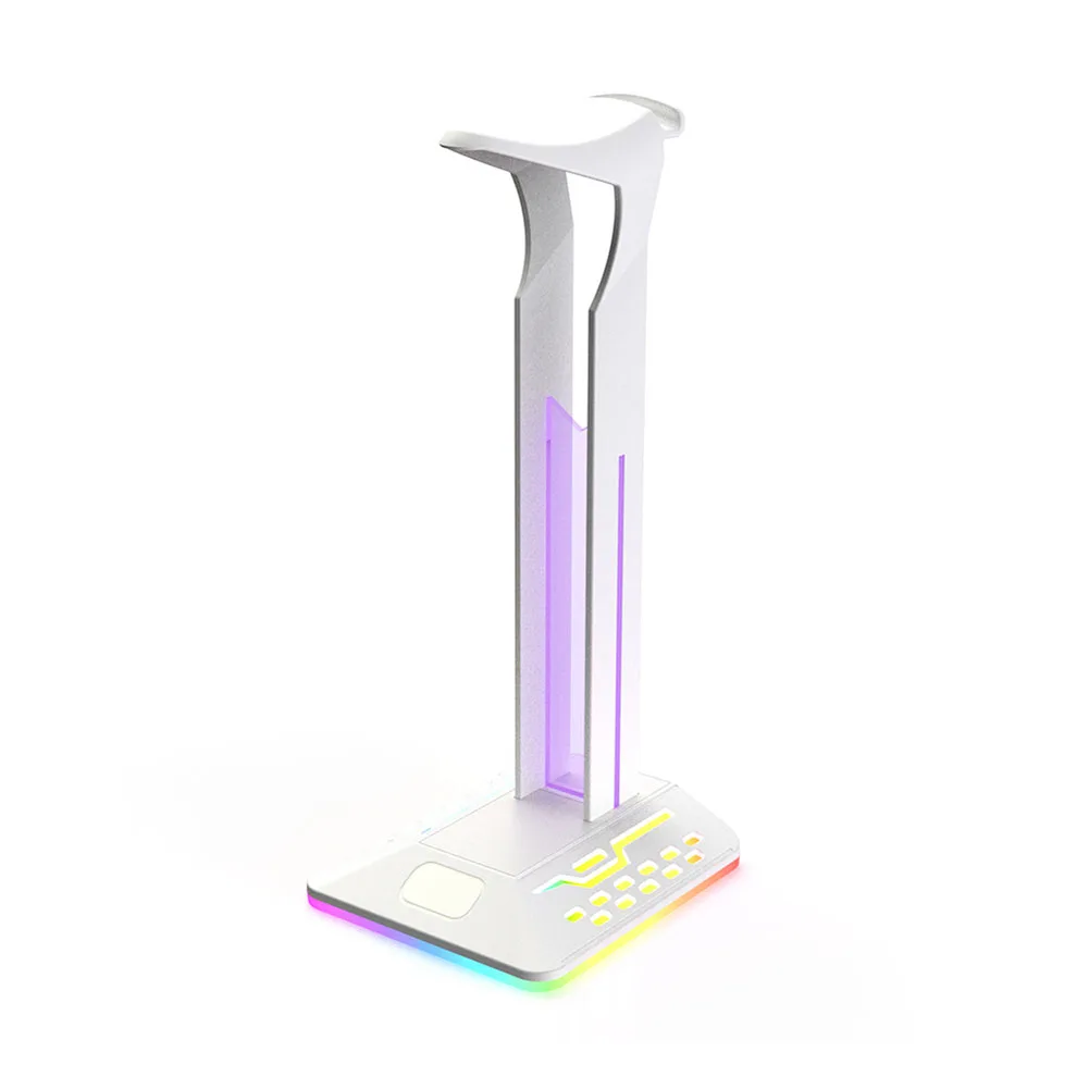 RGB Gaming Headphone Stand With USB Ports Headphone Holder Touch Control Light Desktop Gaming Headset Holder Earphone Hanger
RGB Gaming Headphone Stand With USB Ports Headphone Holder Touch Control Light Desktop Gaming Headset Holder Earphone Hanger