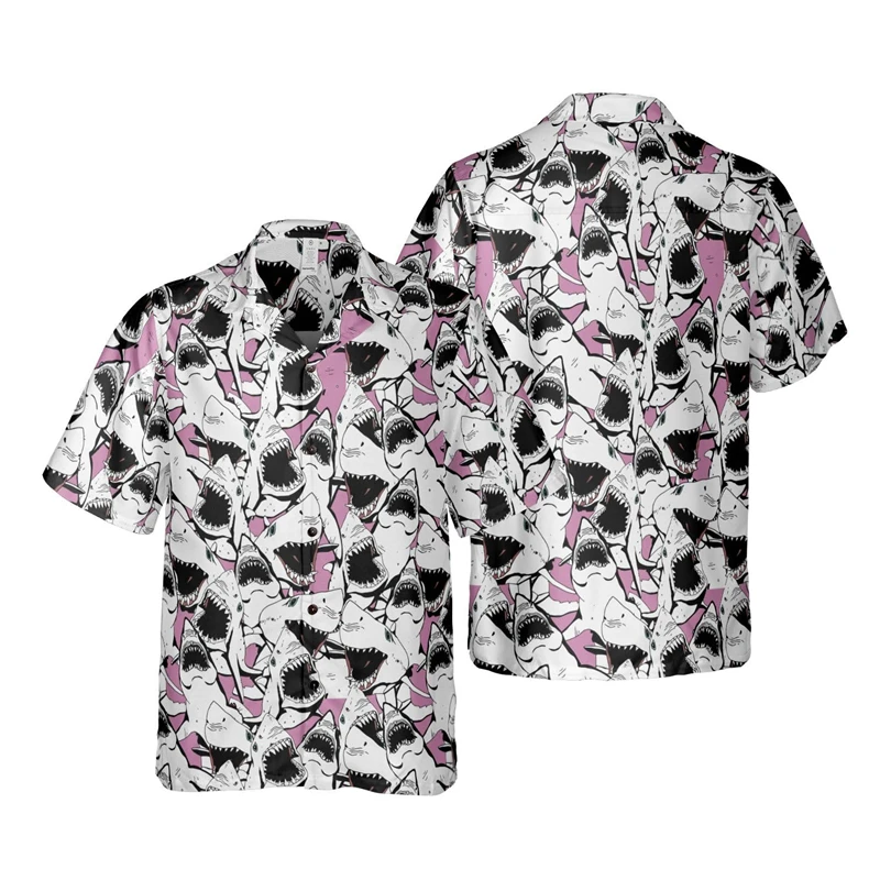 Simple Fashion Shark 3D Print Beach Shirt Casual Cool Animal Graphic Short Sleeve Kids Lapel Blouse Hawaiian Blouses Button Tops
Simple Fashion Shark 3D Print Beach Shirt Casual Cool Animal Graphic Short Sleeve Kids Lapel Blouse Hawaiian Blouses Button Tops