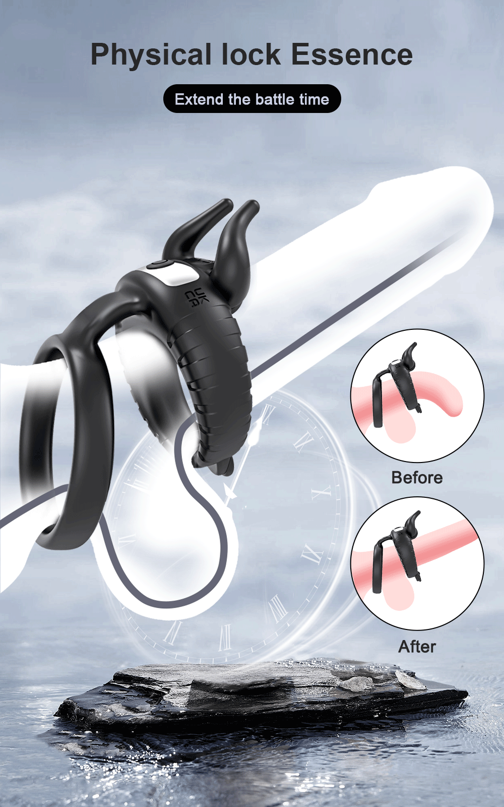 Adjustable Soft Silicone Penis Cock Ring for Men Remote Control Vibrating Delay Ejaculation Clitoris Stimulation Sex Toy Couples Adjustable Soft Silicone Penis Cock Ring for Men Remote Control Vibrating Delay Ejaculation Clitoris Stimulation Sex Toy Couples