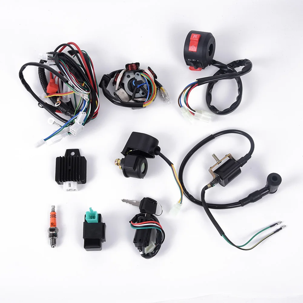 Mini Engine kit Replacement Set Stator 50CC-125CC 6 Coil Accessories CDI Ignition Pole Wiring ATV Complete New
Mini Engine kit Replacement Set Stator 50CC-125CC 6 Coil Accessories CDI Ignition Pole Wiring ATV Complete New
