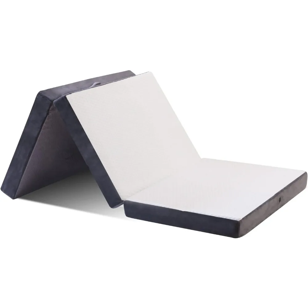 Folding Mattress Queen - Foldable Futon Mattress Portable Floor Mattress with Soft Breathable Cover for Guests Children
Folding Mattress Queen - Foldable Futon Mattress Portable Floor Mattress with Soft Breathable Cover for Guests Children