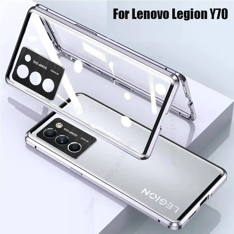For Lenovo Legion Y70 5G Magnetic Adsorption Tempered Glass Flip Case For Lenovo Legion Y70 360 Double-Sided Lens Film Protector
For Lenovo Legion Y70 5G Magnetic Adsorption Tempered Glass Flip Case For Lenovo Legion Y70 360 Double-Sided Lens Film Protector