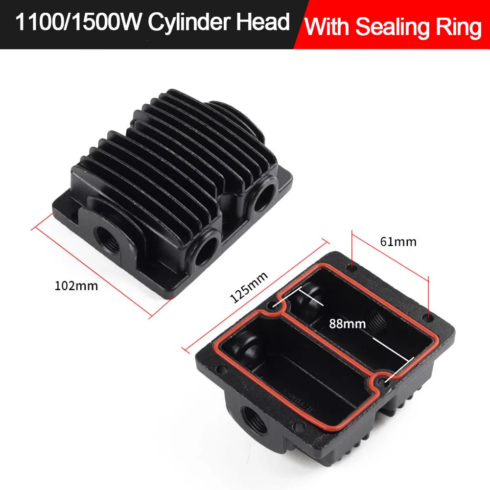 Air Compressor Cylinder Head G1/2in Thread Cooling Cover Spare Parts 550-1500W Workshop Equipment Air Tools Pneumatic Tool Parts
Air Compressor Cylinder Head G1/2in Thread Cooling Cover Spare Parts 550-1500W Workshop Equipment Air Tools Pneumatic Tool Parts