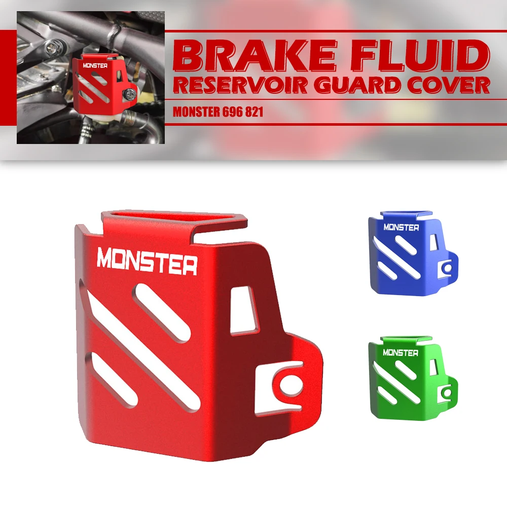 

Motorcycle Accessories Brake Fluid Reservoir Guard Cover For Ducati Monster 696 821 DESERT X DIAVEL XDiavel S Diavel 1260 1200