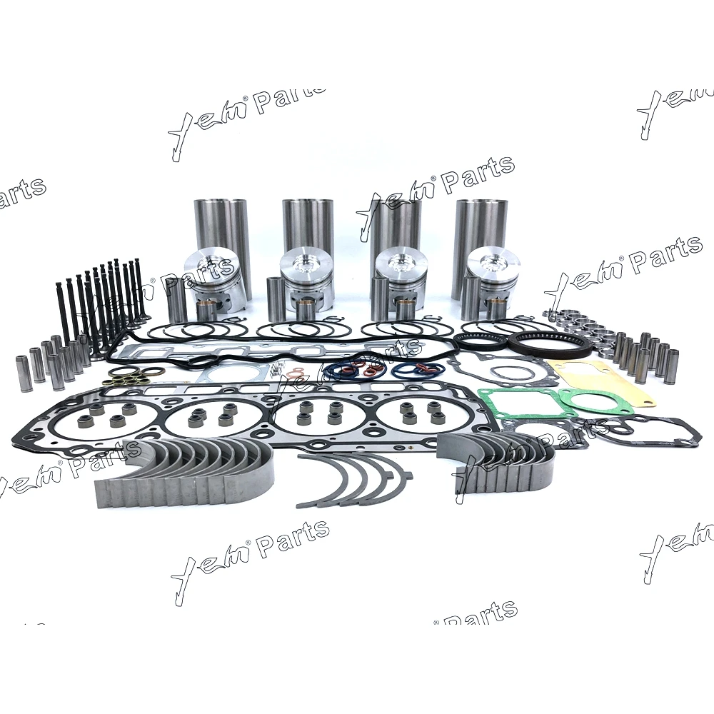 

Long Time Aftersale Service STD Rebuild Kits Liner Piston Full Gasket Set Bearing For Yanmar 4TNV94 4TNV94L