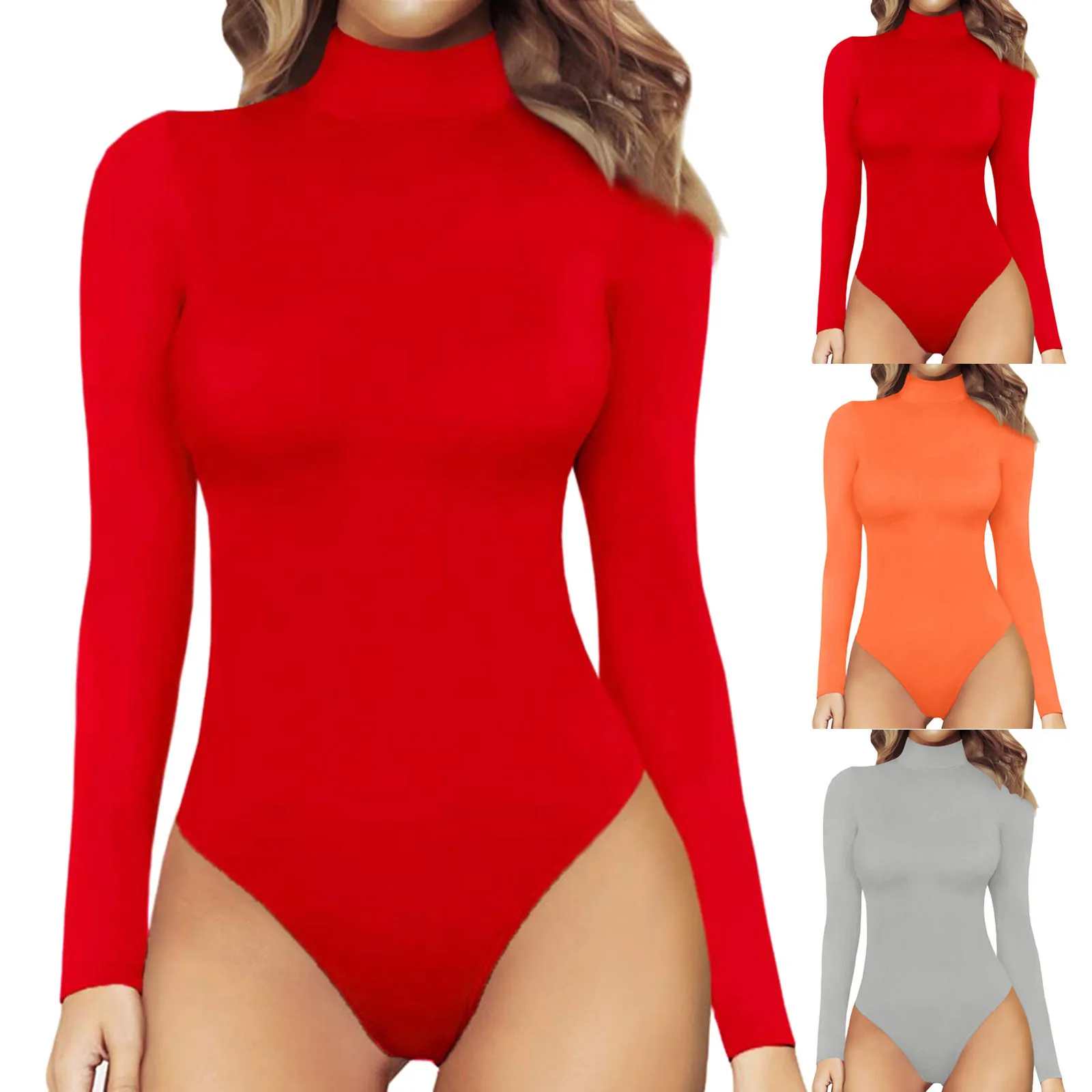 Women'S Mock Turtle Neck Sexy Jumpsuit Sets Long Sleeve Top Bodysuit Jumpsuit Long Sleeve Sexy Short Romper Suit Y2k Bodysuit
Women'S Mock Turtle Neck Sexy Jumpsuit Sets Long Sleeve Top Bodysuit Jumpsuit Long Sleeve Sexy Short Romper Suit Y2k Bodysuit