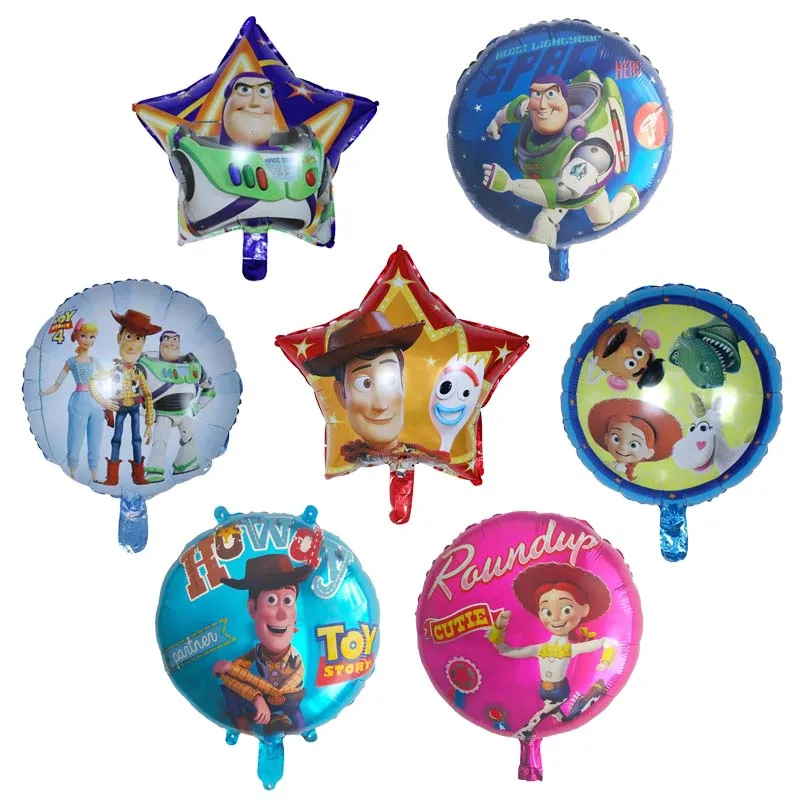 50pcs Disney Toy Story Balloons Buzz Lightyear Woody Foil balloon Children's Birthday Party Decorative BalloonsBoy Baloons Toys 
50pcs Disney Toy Story Balloons Buzz Lightyear Woody Foil balloon Children's Birthday Party Decorative BalloonsBoy Baloons Toys