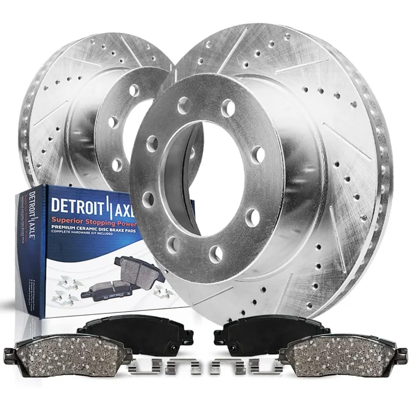 Комплект переднего тормоза Детройта Axle - 4WD для 99-04 Ford F-250 F-350 Super Duty 00-05, замена для экскурсий 2000 2001 2002 2003 2004 Dr
Комплект переднего тормоза Детройта Axle - 4WD для 99-04 Ford F-250 F-350 Super Duty 00-05, замена для экскурсий 2000 2001 2002 2003 2004 Dr