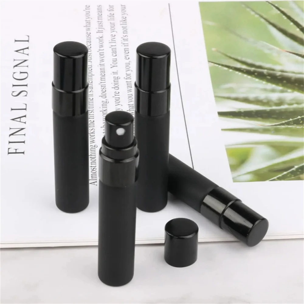 5ml 10ml Matte Black Color Portable Glass Refillable Perfume Bottle Spray Pump Empty Atomizer Vial Cosmetic Container For Travel
5ml 10ml Matte Black Color Portable Glass Refillable Perfume Bottle Spray Pump Empty Atomizer Vial Cosmetic Container For Travel