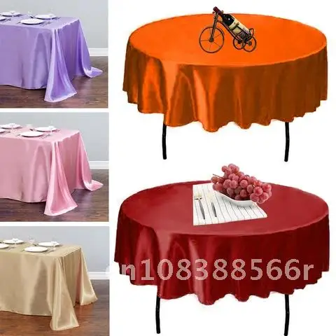 Rectangular Satin Tablecloth for Christmas Party Wedding Table Cloth Round Tablecloth Dining Table Cover Banquet Home Decoration
Rectangular Satin Tablecloth for Christmas Party Wedding Table Cloth Round Tablecloth Dining Table Cover Banquet Home Decoration