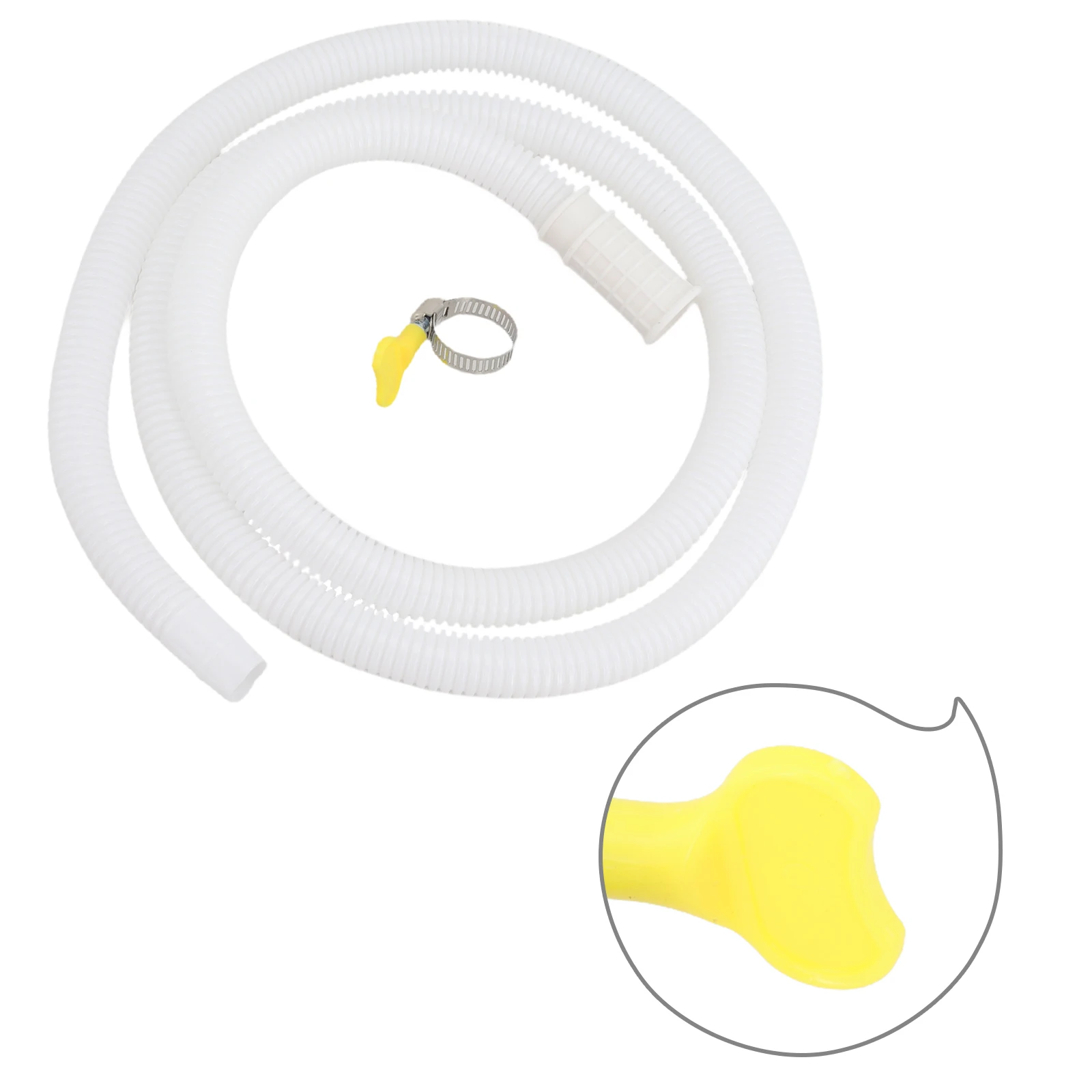 TPE Washing Machine Water Inlet Pipe Hose Air Conditioner Drain Hose Portable Hose Extension Pipe With A Clamp
TPE Washing Machine Water Inlet Pipe Hose Air Conditioner Drain Hose Portable Hose Extension Pipe With A Clamp