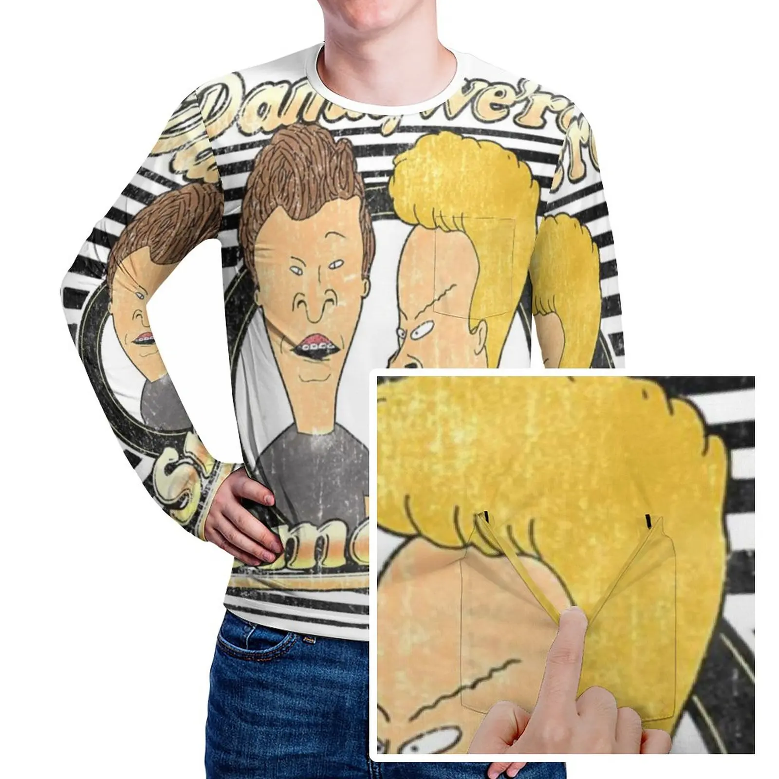 Мужская Повседневная футболка Beavis с пуговицами, гладкая футболка с мультяшным рисунком, графическая футболка в стиле Харадзюку, размеры 4XL, 5XL
Мужская Повседневная футболка Beavis с пуговицами, гладкая футболка с мультяшным рисунком, графическая футболка в стиле Харадзюку, размеры 4XL, 5XL