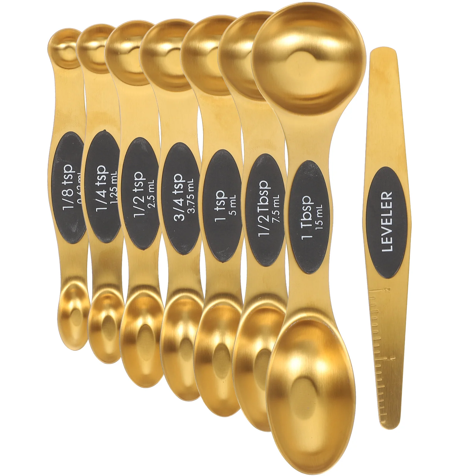 Magnetic Measuring Spoon Small Spoons Double-headed Scoop Cups Multifunctional Metal Coffee Set Portable Scoops for Canisters 
Magnetic Measuring Spoon Small Spoons Double-headed Scoop Cups Multifunctional Metal Coffee Set Portable Scoops for Canisters
