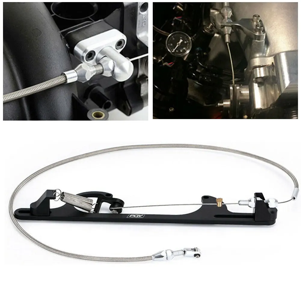 Gas Cable Throttle Cable Kit Braided Throttle Stainless Steel For LS1 Engines 4.8/5.3/6.0L For LS1 Engines 5.7L 97-04
Gas Cable Throttle Cable Kit Braided Throttle Stainless Steel For LS1 Engines 4.8/5.3/6.0L For LS1 Engines 5.7L 97-04
