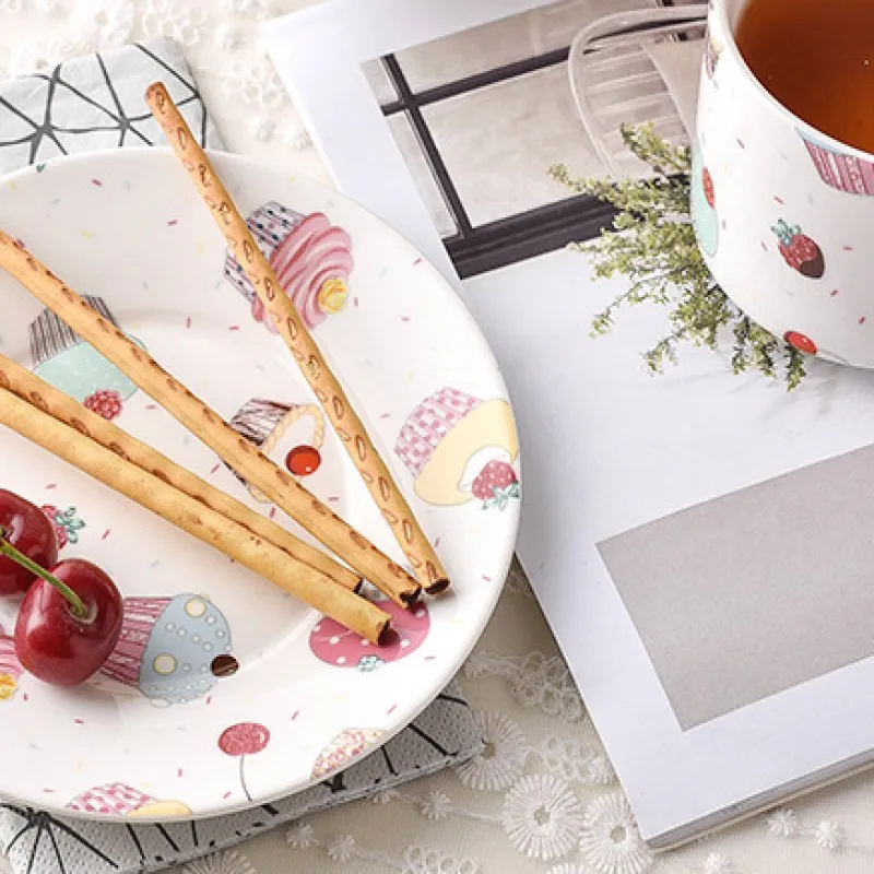 Nordic creative ceramic coffee cup and dish set western restaurant afternoon tea household milk breakfast cup
Nordic creative ceramic coffee cup and dish set western restaurant afternoon tea household milk breakfast cup