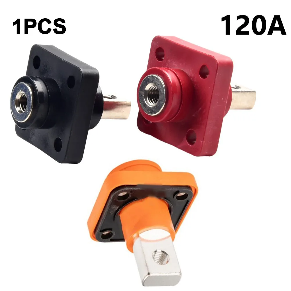 1Pcs 120A 0-600v ACAll-Copper Lithium Battery Terminal Connector Energy Storage Terminal Battery Connector Adapter
1Pcs 120A 0-600v ACAll-Copper Lithium Battery Terminal Connector Energy Storage Terminal Battery Connector Adapter